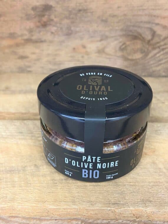 pâte d'olive noire