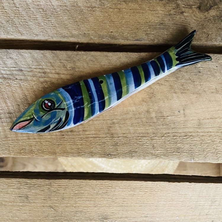 sardine portugaise en céramique